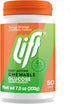 Lift Glucose | Fast-Acting Glucose Chewable Energy Tablets | Orange | 50 ct Jar (Pack of 6)