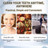 Teeth Whitening Toothpaste with Fluoride, 2 Pack Mousse Foam for U-Shape Electric Toothbrush