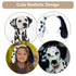 Animals Ears Headband - Realistic Dalmatian, Cat, Bunny, Dog Ears for Halloween Christmas Costume Makeup Party