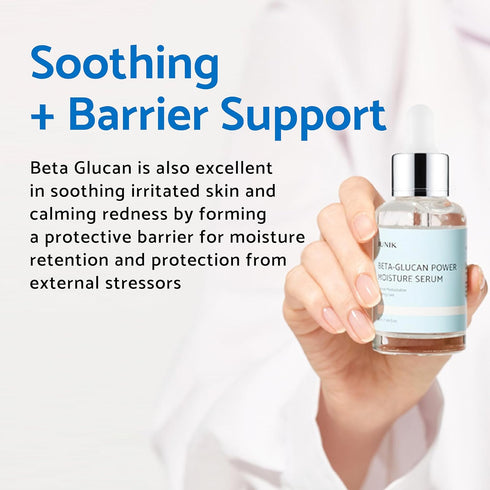 IUNIK Beta-Glucan Power Deep Moisture Vegan Serum for Dry Mature Sensitive Skin - Korean Skincare