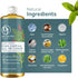 Dr. Jacobs Naturals Peppermint Castile Soap All-Purpose Cleaner, Eco-friendly Plant-Based Formula (32 Fl Oz)