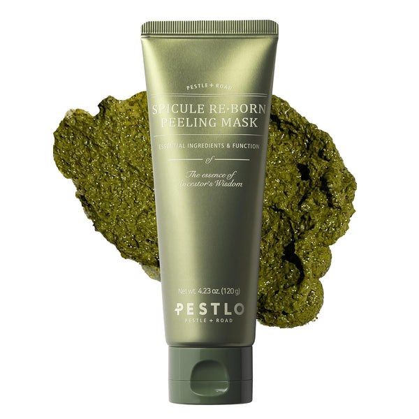 PESTLO Spicule Re-Born Exfoliating Peeling Mask 4.23 oz./120ml - Gentle Exfoliation, Nourishing, Radiant Skin