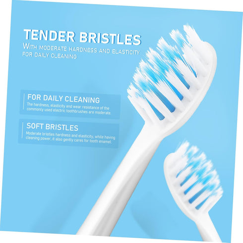 Ipetboom Portable Electric Vibration Toothbrush for Adults with Soft Bristles and Ergonomic Handle Non-Rechargeable