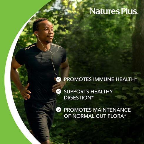 Natures Plus Acidophilus with Pectin, 90 Capsules, Probiotic Supplement with 1 Billion Viable Cells, Vegan