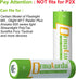 16650 Rechargeable Battery (2-Pack), 1800mAh 3.7V Li-ion with Button Top for Flashlights