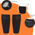 Soccer Shin Guard Sock, Leg Performance Support Compression Calf Sleeves with Pocket