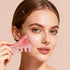 HJZHII 2 4-in-1 Pcs Face Gua Sha Tool, Multi-Functional Manual Massage Tool Head Massage Combs for Neck Body Face Eye