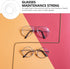 Hemobllo 3 Packs Eyeglass Repair Kit, Half Rim Glasses Thread String Replacement Parts for Maintenance