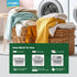 AIDEA Laundry Detergent Sheets, Fresh Scent, 50 Sheets, 100 Loads, Lightweight & Easy To Use for Travel, No Plastic Jug