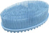 Silicone Body Scrubber, Handheld Shower Brush, Soft Loofah Bath Scrubber for Deep Clean, Blue
