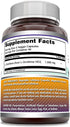 Amazing Formulas L-Ornithine 1500 Mg Per Serving Veggie Capsules Supplement | Non-GMO | Gluten Free | Made in USA (120 Count)