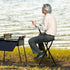 Mlonausz 35.4 Inches 249.12lbs Walking Stick, Walking Cane, Cane Chair, Folding Cane with Seat is Tall, and Supports up