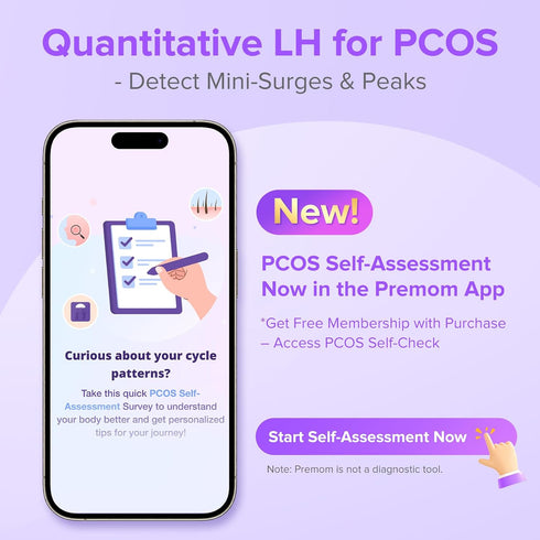 Kit40 10 40LH+10HCG Premom Quantitative Ovulation Predictor Ovulation Tests + Pregnancy Tests - Advanced Ovulation Test