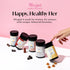 Winged Wellness Rise Up Gummies for Women - Daily Brain Boost Supplement with Natural Caffeine, Ashwagandha, B12, 60
