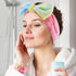 WHAVEL 6PCS Spa Headband and Wristband Set, Face Wash Headband and Makeup Skincare Wrist Bands for Washing Face