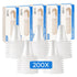 200X Disposable Ear Thermometer Probe Covers for All Braun Thermometers, Lens Filters, BPA Free Refill Caps