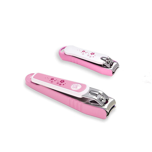 PAFASON Nail Clipper Trimmer Cutter Set - Super Sharp Fingernail & Toenail Clippers with Nail Catcher & File