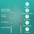 GuruNanda Tongue Scraper for Adults (2 Pack) with Travel Case, 420 Medical-grade 100% Stainless Steel Cleaner, Aids in