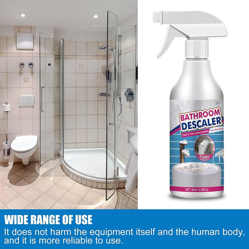 Omexry (1, 1PC) Bathroom Descaler Foam Cleaner, Stubborn Stains Cleaner, Bathroom Descaler Foam Spray, All-Purpose Home