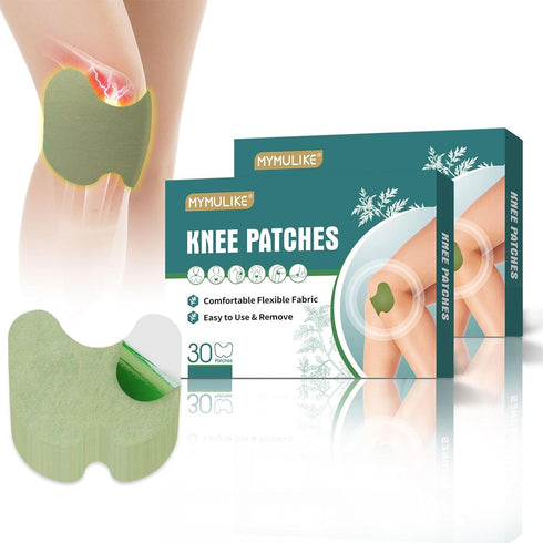 60Pcs Knee Patches - Herbal Self-Heating Patches for Knee Pain Relief, Comfortable for Muscle, Joint