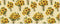 pnyoin Merry Christmas Wrapping Paper Roll,Sunflowers and Bouquet Gift Wrap Perfect for