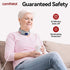 Neck Heating Pad with Vibration Massage - USB Heated Neck Wrap for Pain Relief, Soft Neck Warmer, 3 Levels Heat &
