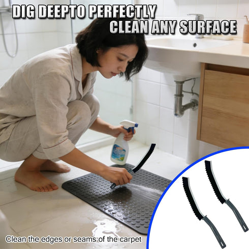 TOAINRSI Carpet Cleaning Brush, Car Carpet Cleaner Brush,Rug Brush Scrubber,Carpet Scrub Brush