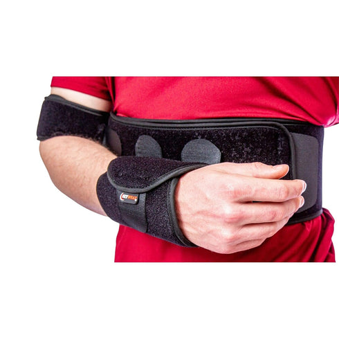 Immobilizer Immobilizer Arm Sling Shoulder Strap-Free Shoulder Sling with Bicep and Wrist Support Adjustable