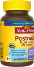 Nature Made Postnatal Multivitamin + DHA 200 mg, 60 Softgels - Vitamins & Nutrients for Breastfeeding Moms & Babies,