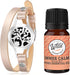 Wild Essentials Arbol Tree Essential Oil Leather Wrap Bracelet Diffuser Kit, Gift Set with Inner Calm Essential Oil