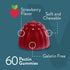 Vitamin D3 K2 Gummies, 1000 IU Vitamin D3 and K2 100mcg, Tasty Chewable Strawberry Flavored Gummy