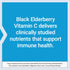Life Extension Black Elderberry + Vitamin C, Everyday Immune Support, Gluten Free, Non-GMO, Vegetarian, 60 Capsules