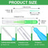 350 Pieces Interdental Brush Tooth Floss Tooth Cleaning Tool Toothpick Dental Tooth Flossing Head Oral Dental Flosser Teeth Soft Dental Picks Refill Dental Flosser Toothpick Cleaners (Cute Colors)