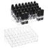 Hedume 2 Pack Lipstick Holder, 40 Slot Acrylic Makeup Organizer, Clear Cosmetic Display Case