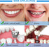 200 Pcs Interdental Brushes Braces Brush for Cleaner, 5 Colors, 5 Sizes, Soft Dental Tooth Flossing Head