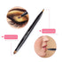 Retractable Lip Brush Concealer Makeup Dual End Travel Size Lipstick Brush with Cap