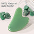 rosenice Gua Sha Facial Tools, Jade Stone Manual Massage Sticks for Jawline Sculpting and Puffiness