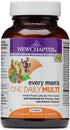 New Chapter Every Man's One Daily Multivitamin, 24 Count, Fermented with Probiotics, Selenium, B Vitamins, D3, Organic