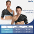 REVIX Shoulder Ice Pack Wrap, Reusable Gel Cold Pack for Arm & Rotator Cuff Tear, Compression for Shoulder Pain Relief