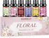 Floral Essential Oils Set - 6 Premium Fragrance Oil for Diffusers, Candle