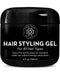 Pure Body Naturals Hair Gel for Men, 4 Fl Oz, Natural Ingredients with Aloe
