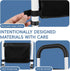 Shulemin Sets Stand Assist Aid for Elderly, Adjustable Height Couch Stand Assist with Night Light and Two of Bases