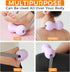 VICSKY Peanut Massage Ball with Handles & Pull Strap - Dual Trigger Point Therapy for Feet, Legs, Neck, Muscle Pain