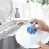Dish Brush with Soap Dispenser for Kitchen Sink Scrubbing, 2pcs Blue