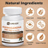 Immune 90 OMOGS Organic Ashwagandha, Pure Herb Extract, Added Black Pepper, High Absorption, for Boosts Energy, Sleep