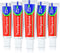 15 Tubes Bulk Travel Size Toothpaste, Miniature 0.88oz Peppermint Toothpaste for Hotel and Charity Use