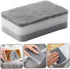 Housoutil 10pcs Sponge Scouring Pad, Kitchen Scrub Sponges for Washing Dishes, Pan Cleaner Brush
