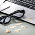 TOODOO 18 Pairs Eyeglasses Nose Pads - Adhesive Silicone Glasses Replacement Anti Slip Nosepads for Eyeglasses