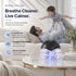 LWW Air FreshenerBlack - for Home, Bedroom, Office and Warehouse - Essential Oil Aroma Diffuser with LED Color Night