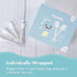 Papablic 100-Pack Baby Tongue Cleaner, Baby Toothbrush, Upgrade Gum Cleaner for Infants Ages 0-2 Years